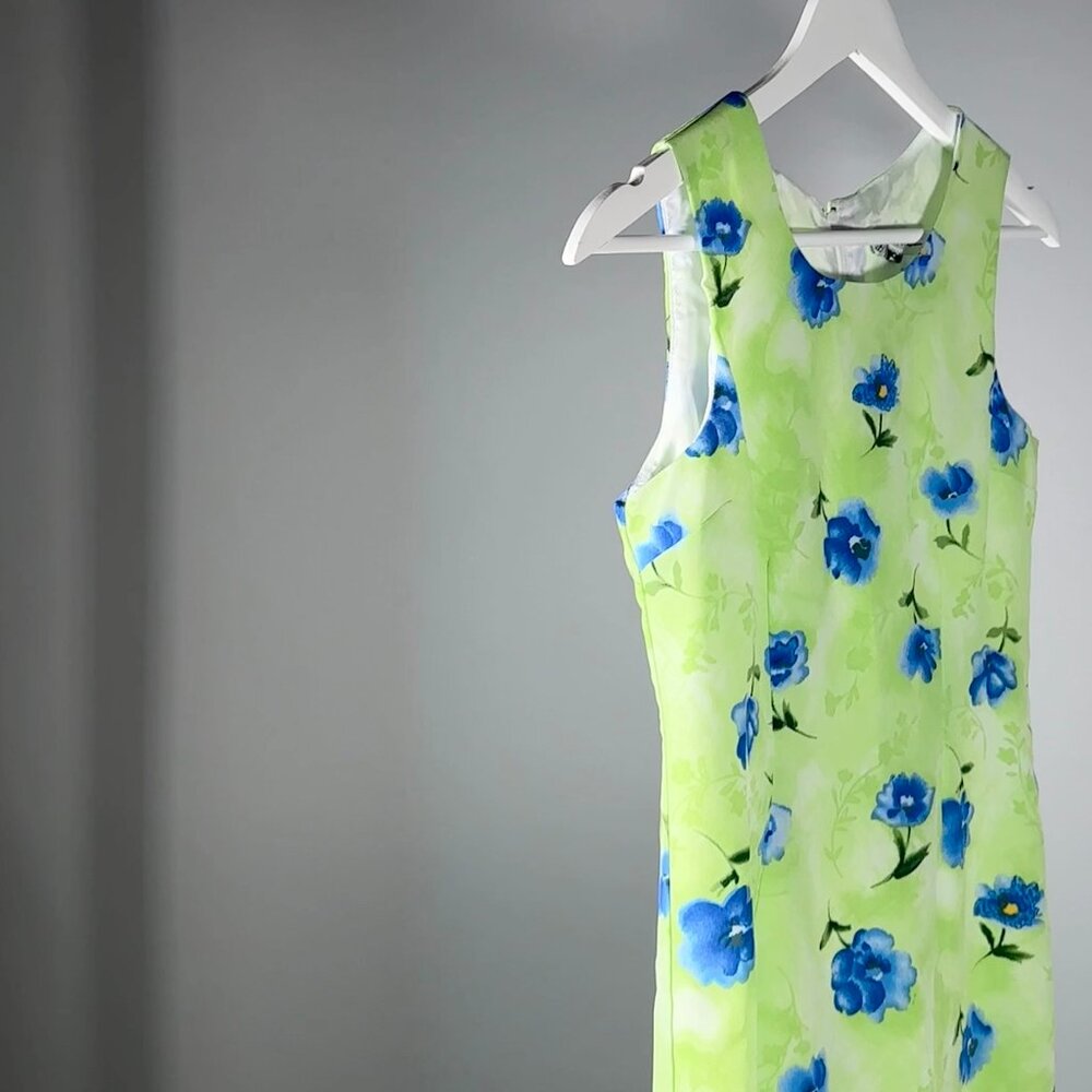 Floral 60s Mod Floral Mini Dress